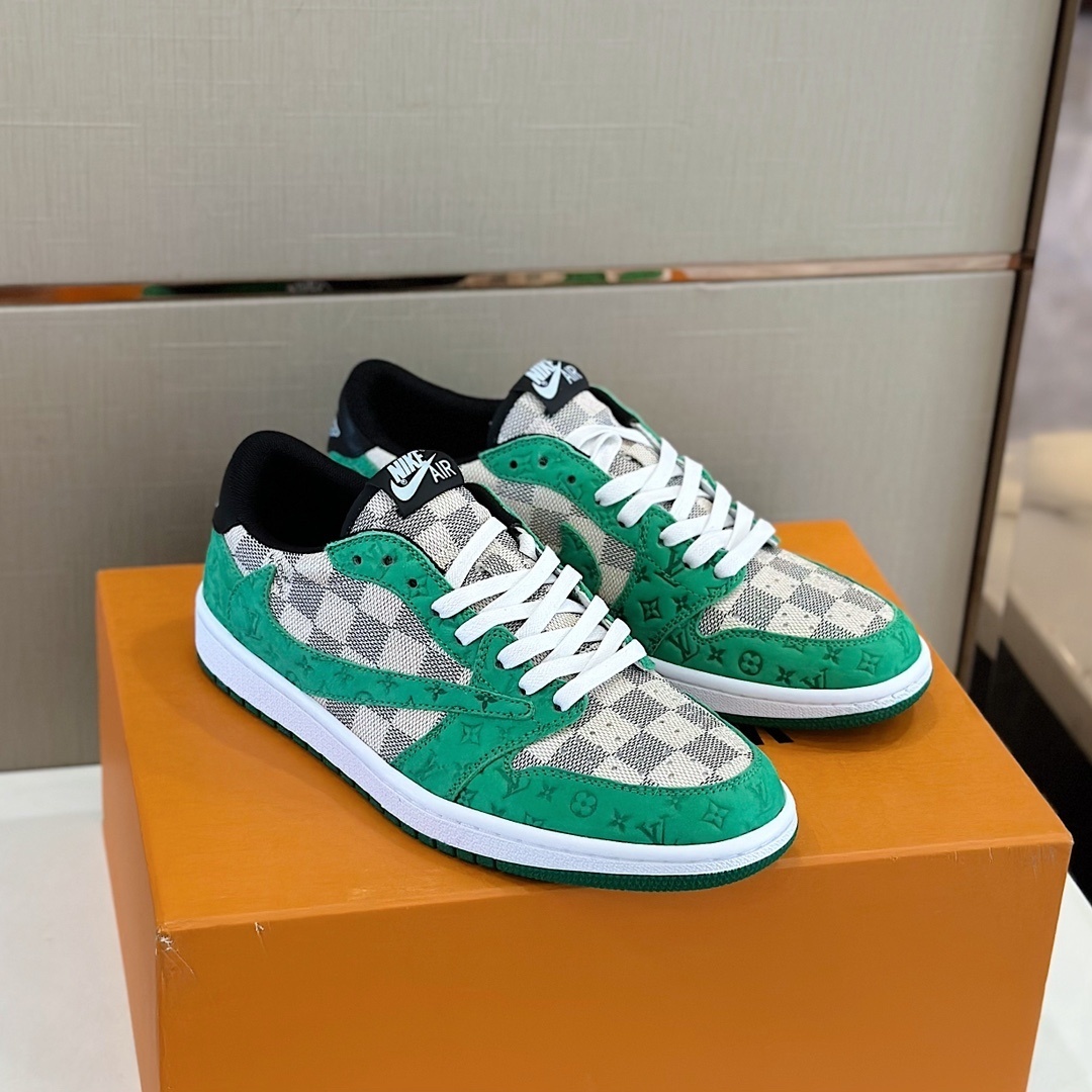 Louis Vuitton男鞋 2025專櫃同步 LV路易威登聯名低幫休閑運動鞋