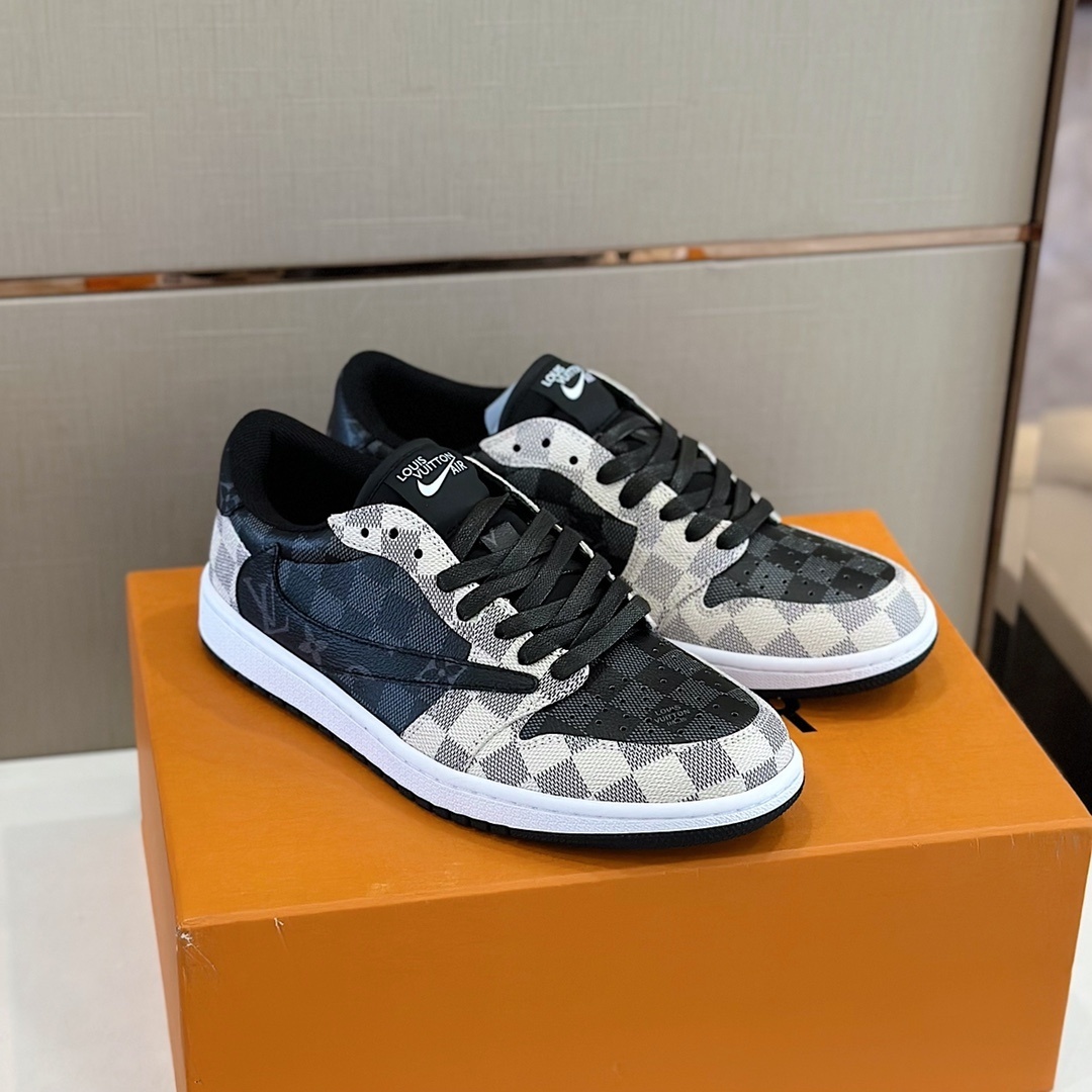 Louis Vuitton男鞋 2025專櫃同步 LV路易威登聯名低幫休閑運動鞋