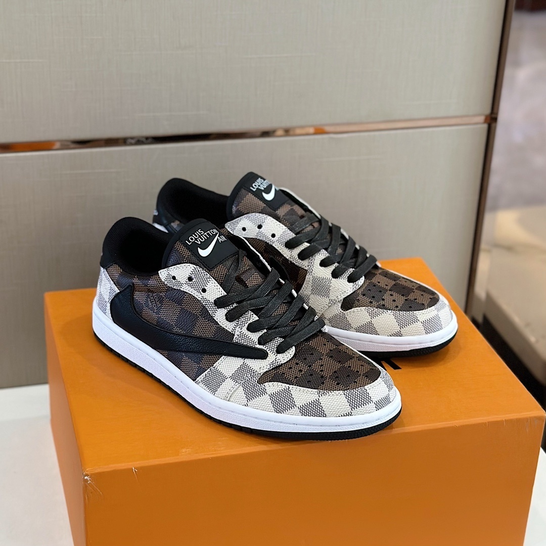 Louis Vuitton男鞋 2025專櫃同步 LV路易威登聯名低幫休閑運動鞋