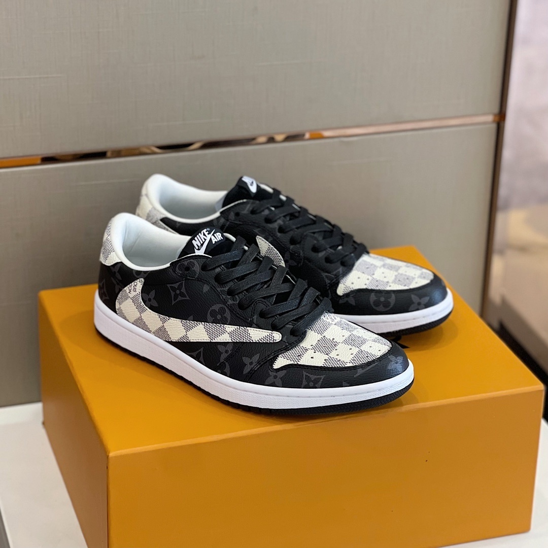 Louis Vuitton男鞋 2025專櫃同步 LV路易威登聯名低幫休閑運動鞋