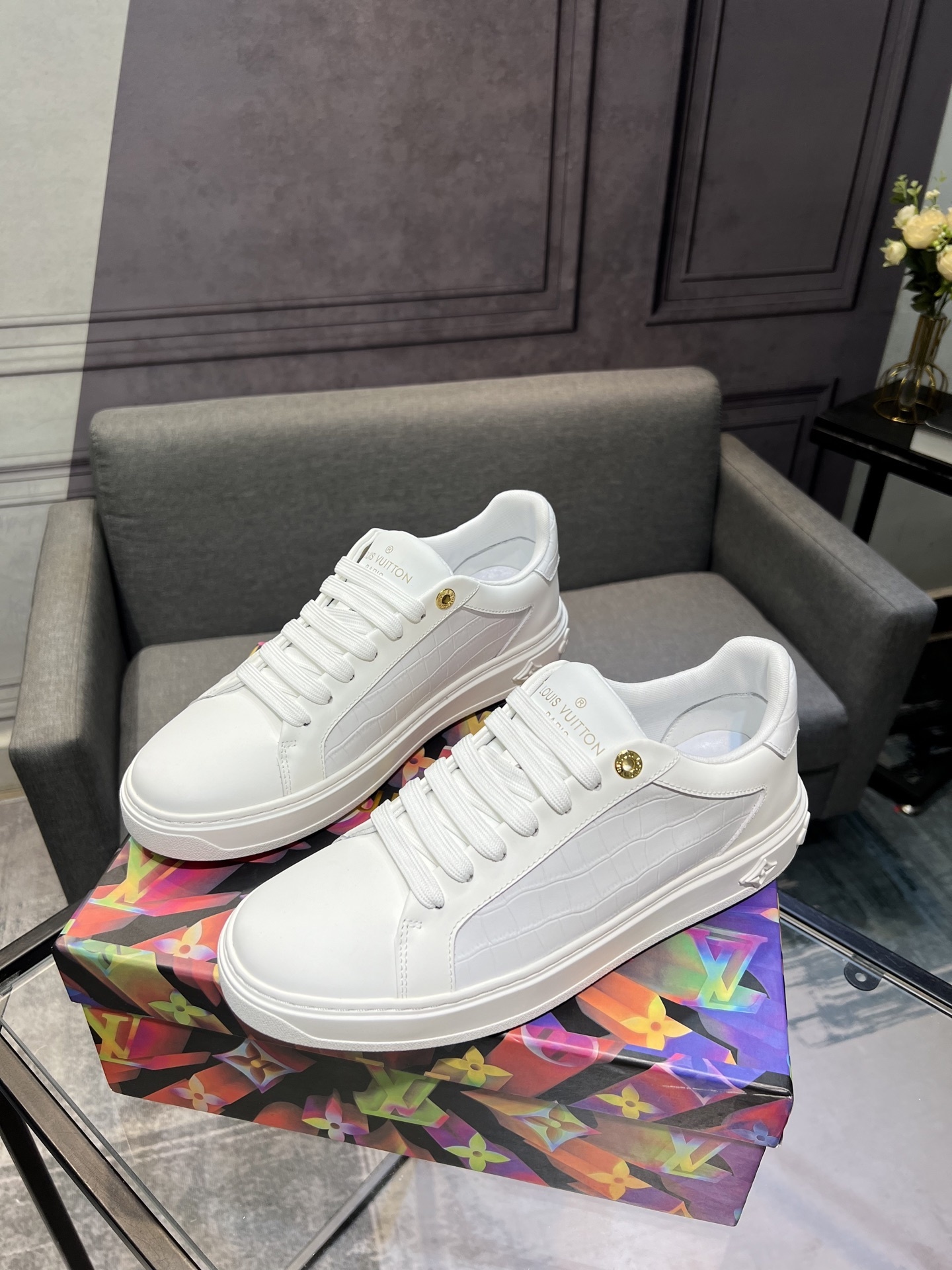 Louis Vuitton男鞋 2025專櫃同步 LV路易威登經典爆款休閑鞋