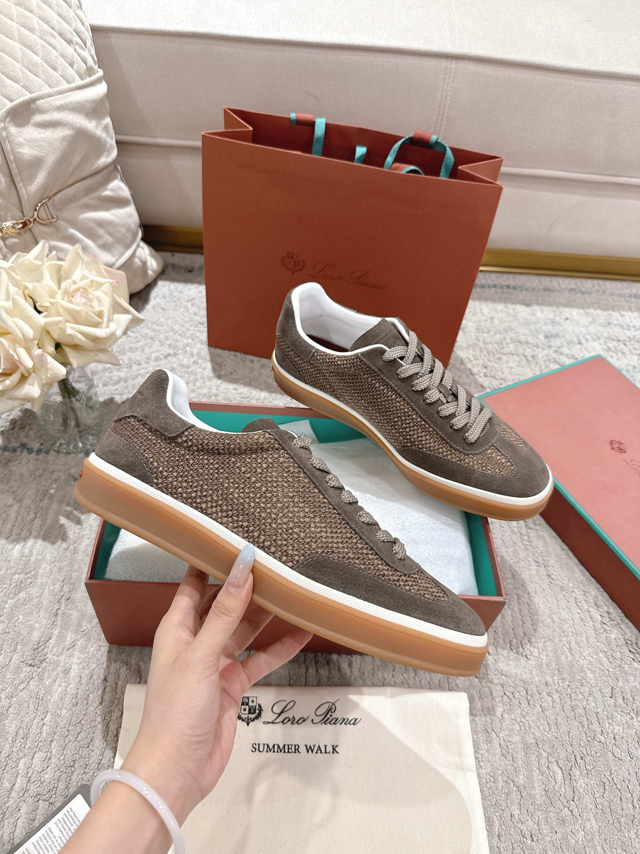 Loro Piano情侶鞋 2025專櫃同步 LP諾悠翩雅經典爆款休閑鞋