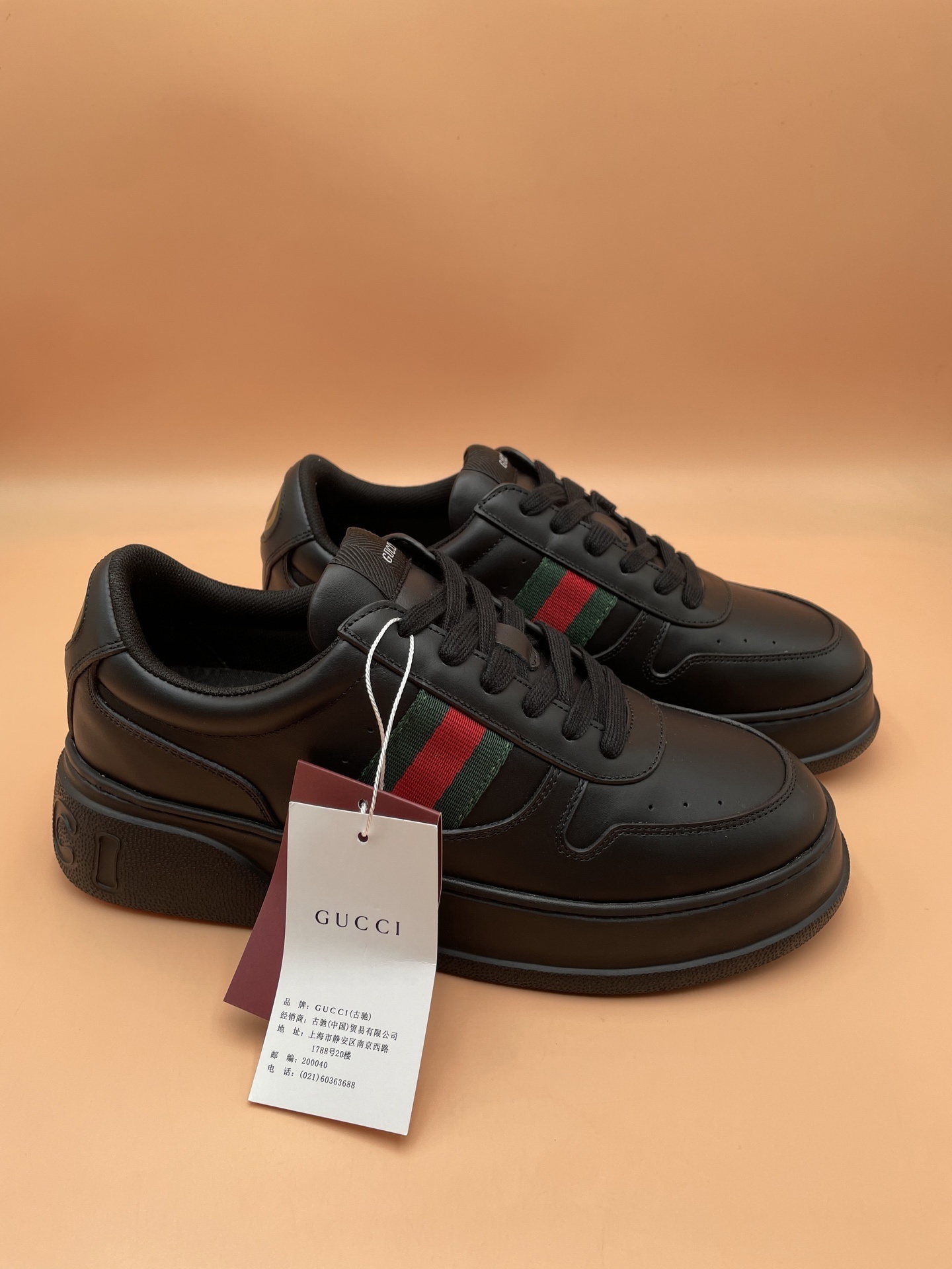 GUCCI情侶鞋 2025專櫃同步 古馳經典爆款休閑鞋