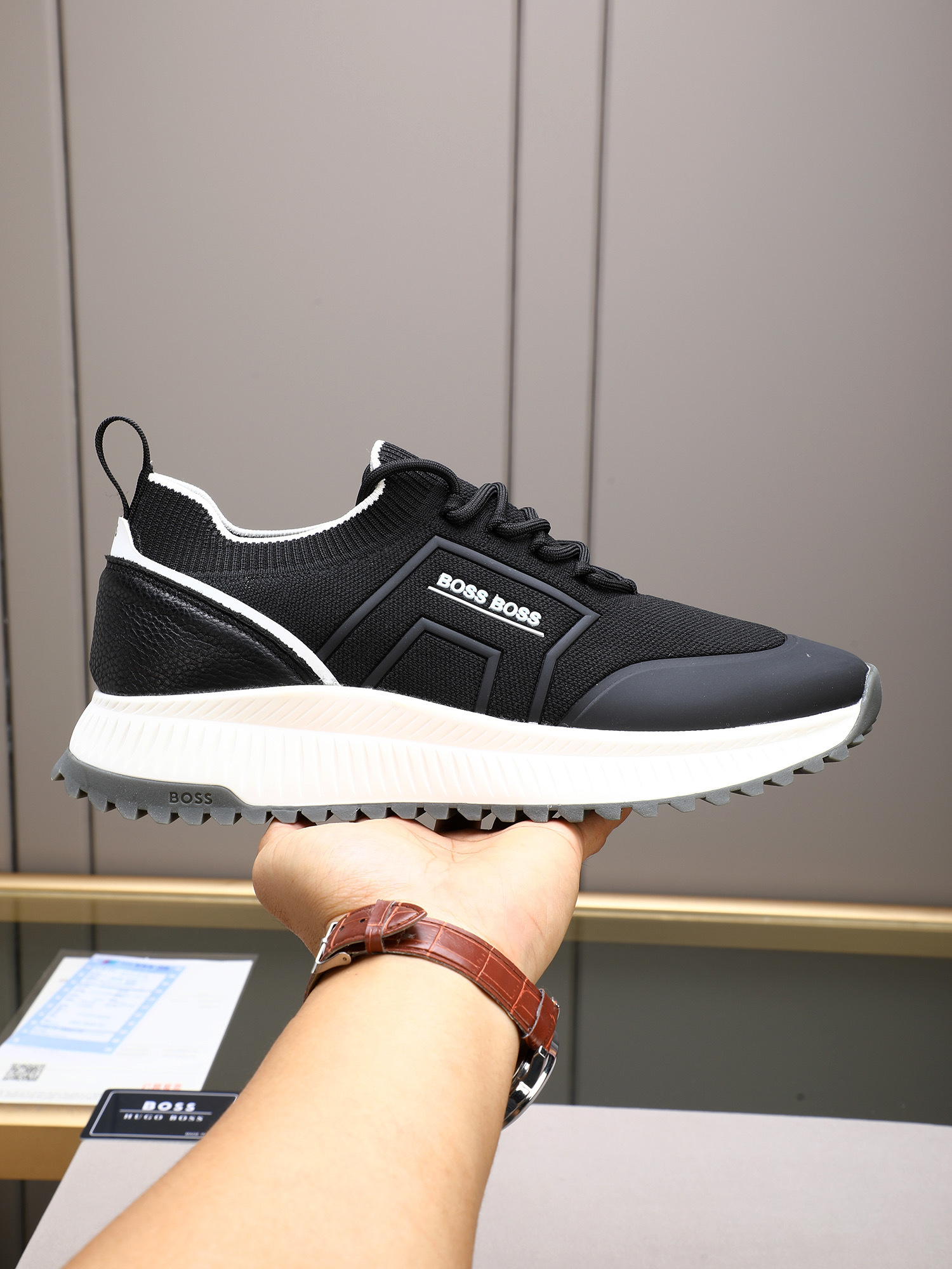 BOSS男鞋 2025專櫃同步 雨果博斯經典爆款休閑鞋