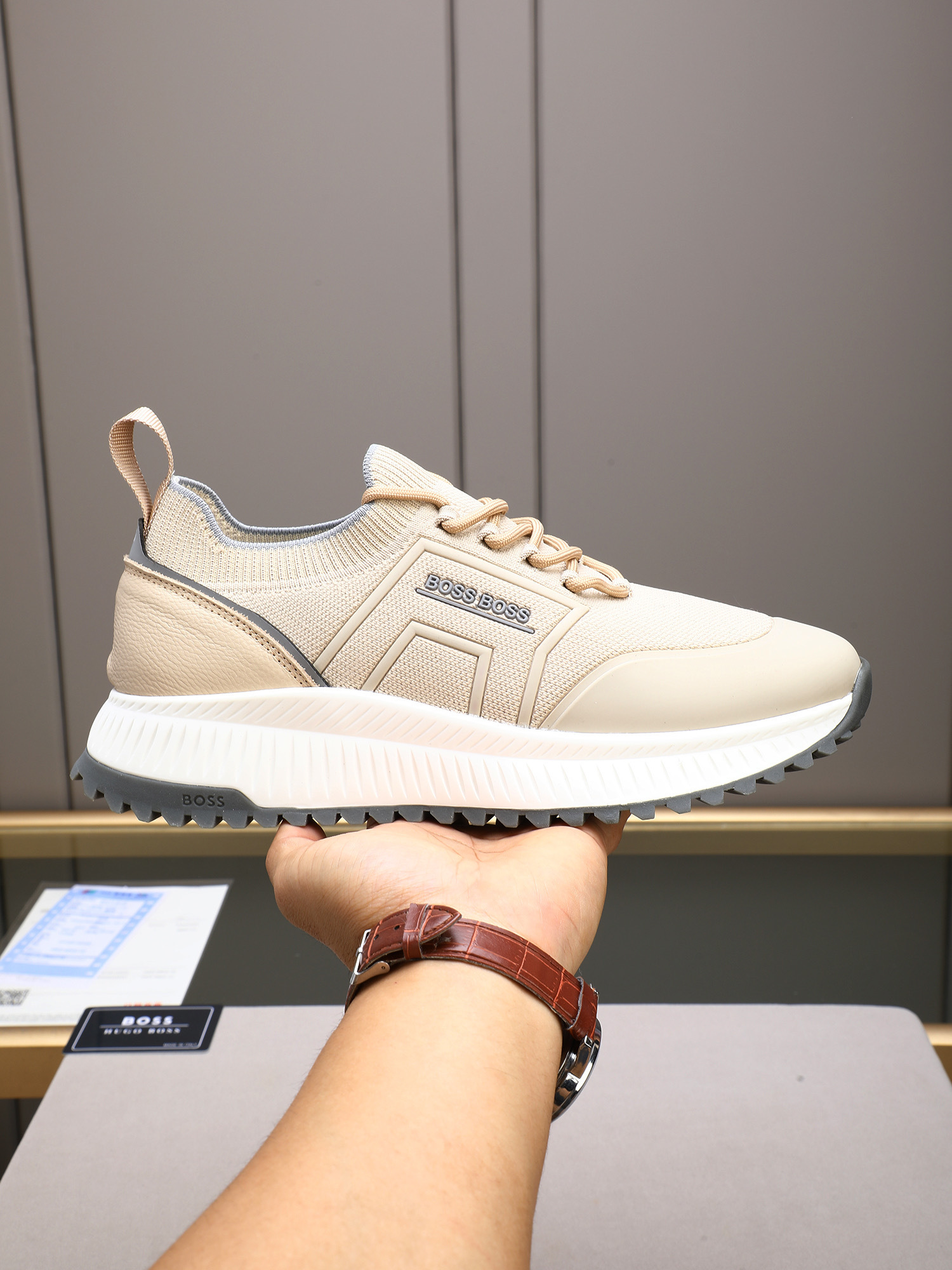 BOSS男鞋 2025專櫃同步 雨果博斯經典爆款休閑鞋