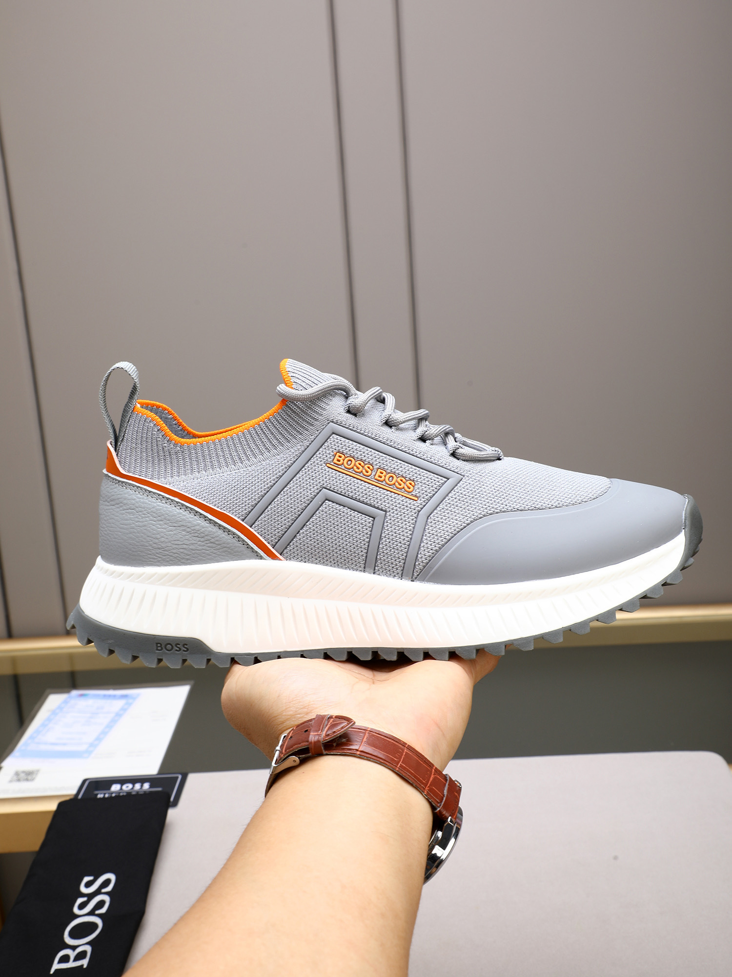 BOSS男鞋 2025專櫃同步 雨果博斯經典爆款休閑鞋