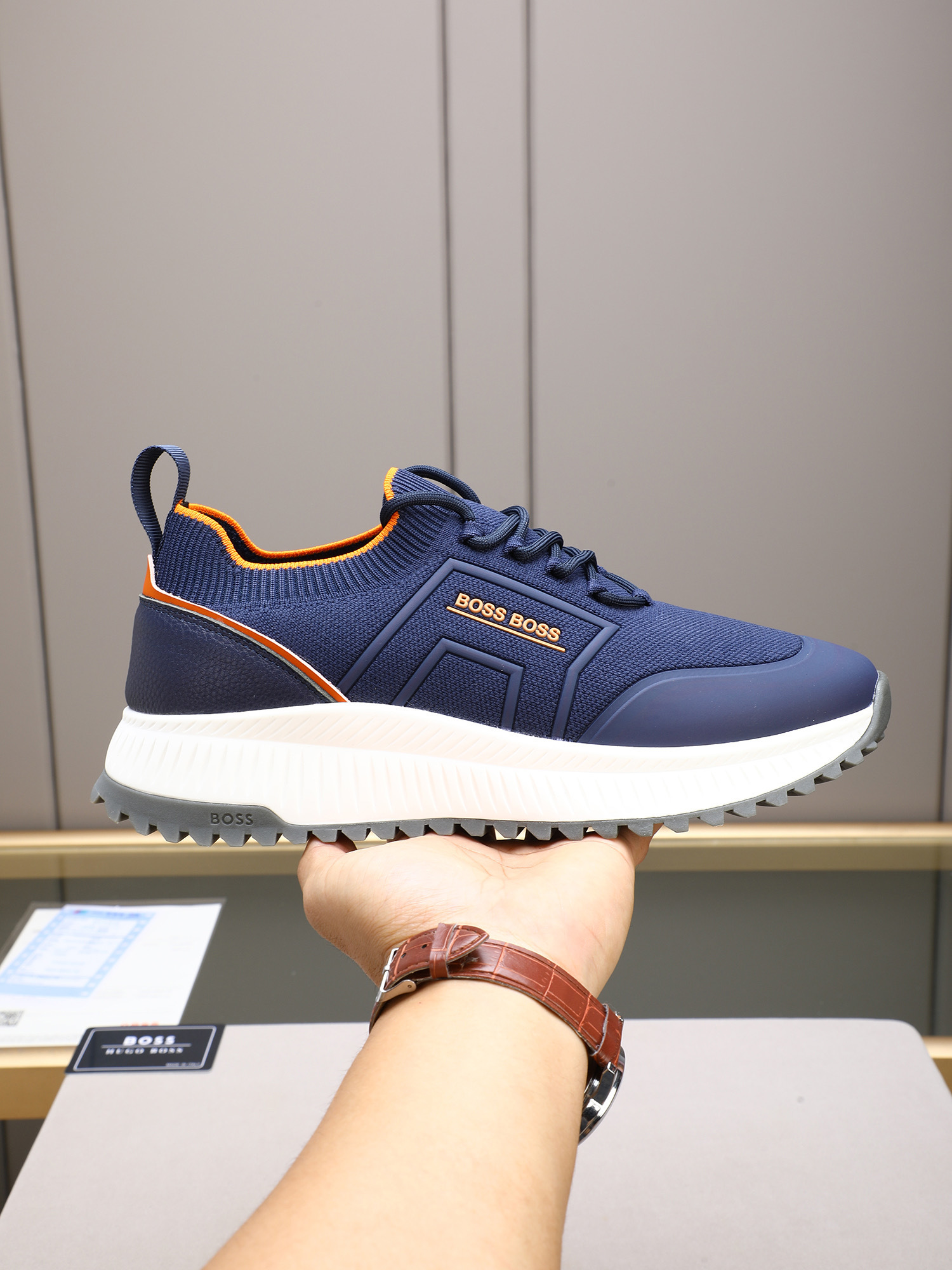 BOSS男鞋 2025專櫃同步 雨果博斯經典爆款休閑鞋