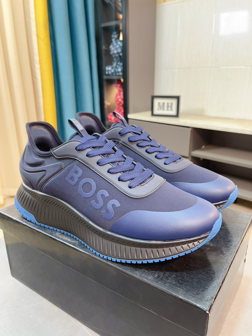 BOSS男鞋 2025專櫃同步 雨果博斯經典爆款休閑鞋