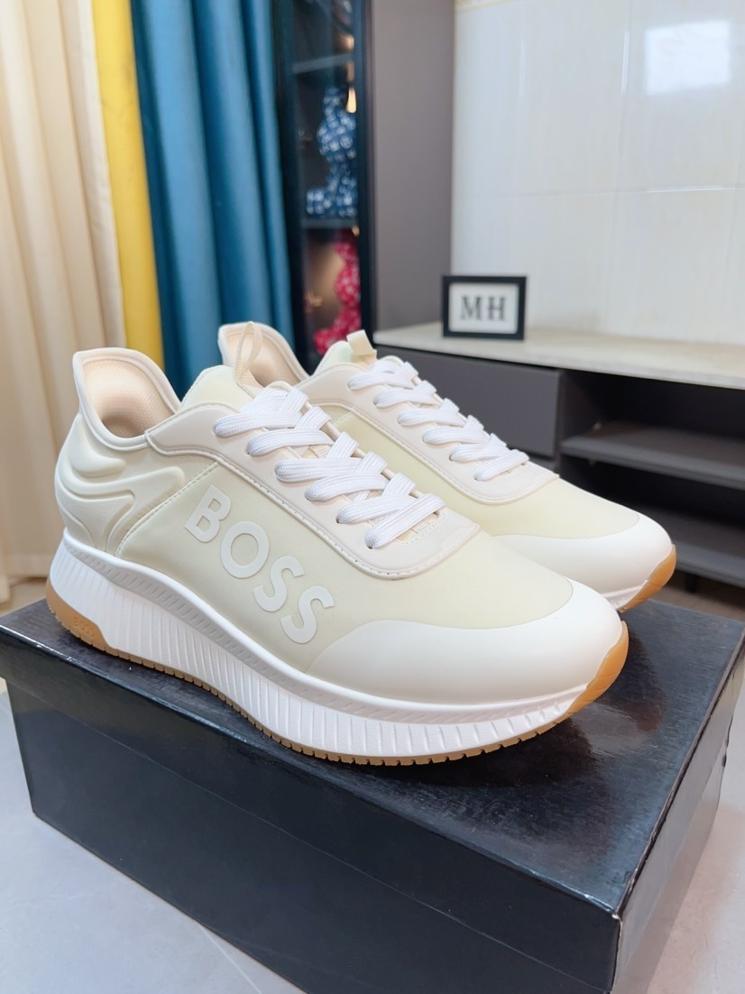 BOSS男鞋 2025專櫃同步 雨果博斯經典爆款休閑鞋