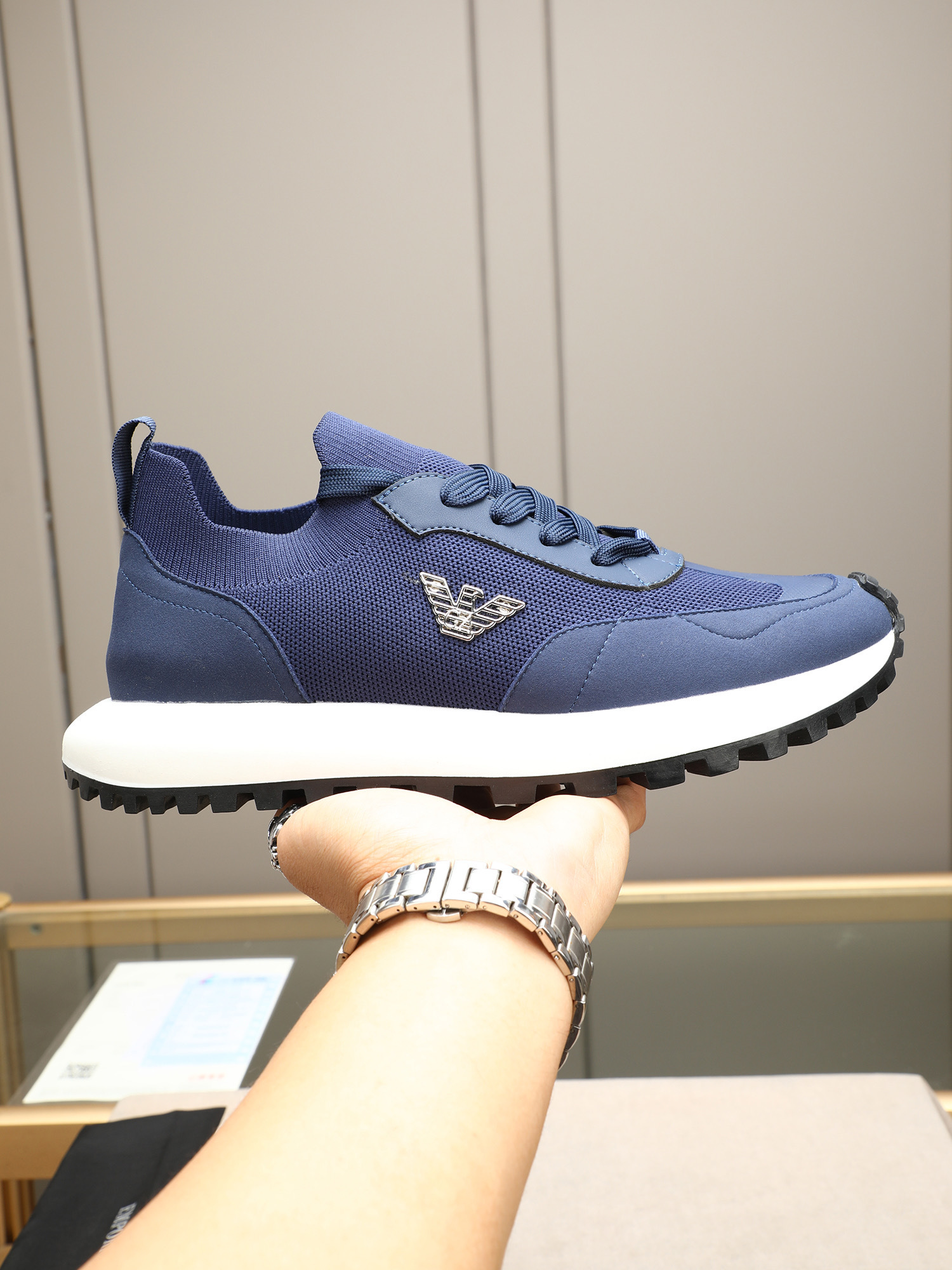 ARMANI男鞋 2025專櫃同步 阿瑪尼經典爆款休閑鞋