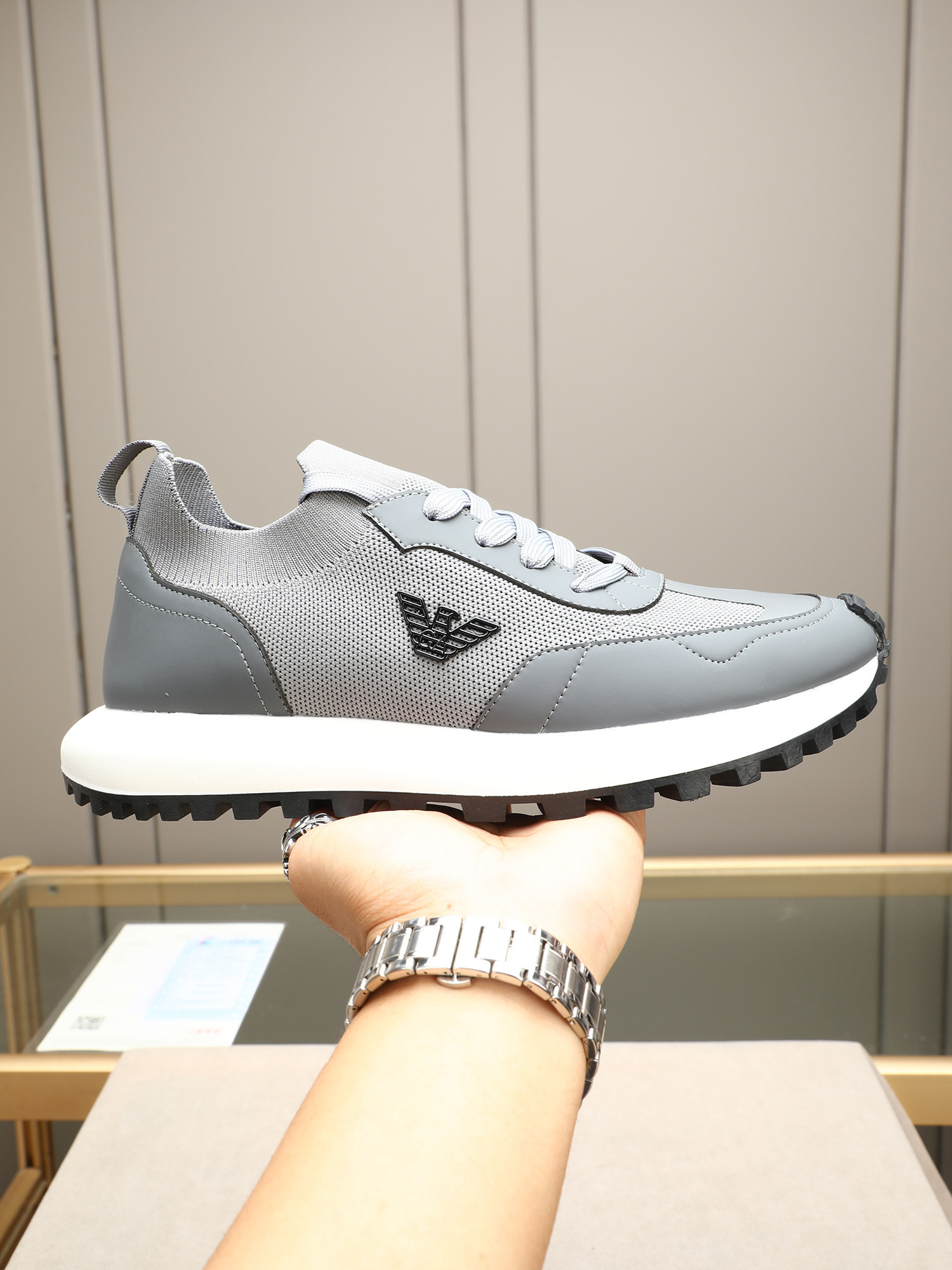 ARMANI男鞋 2025專櫃同步 阿瑪尼經典爆款休閑鞋