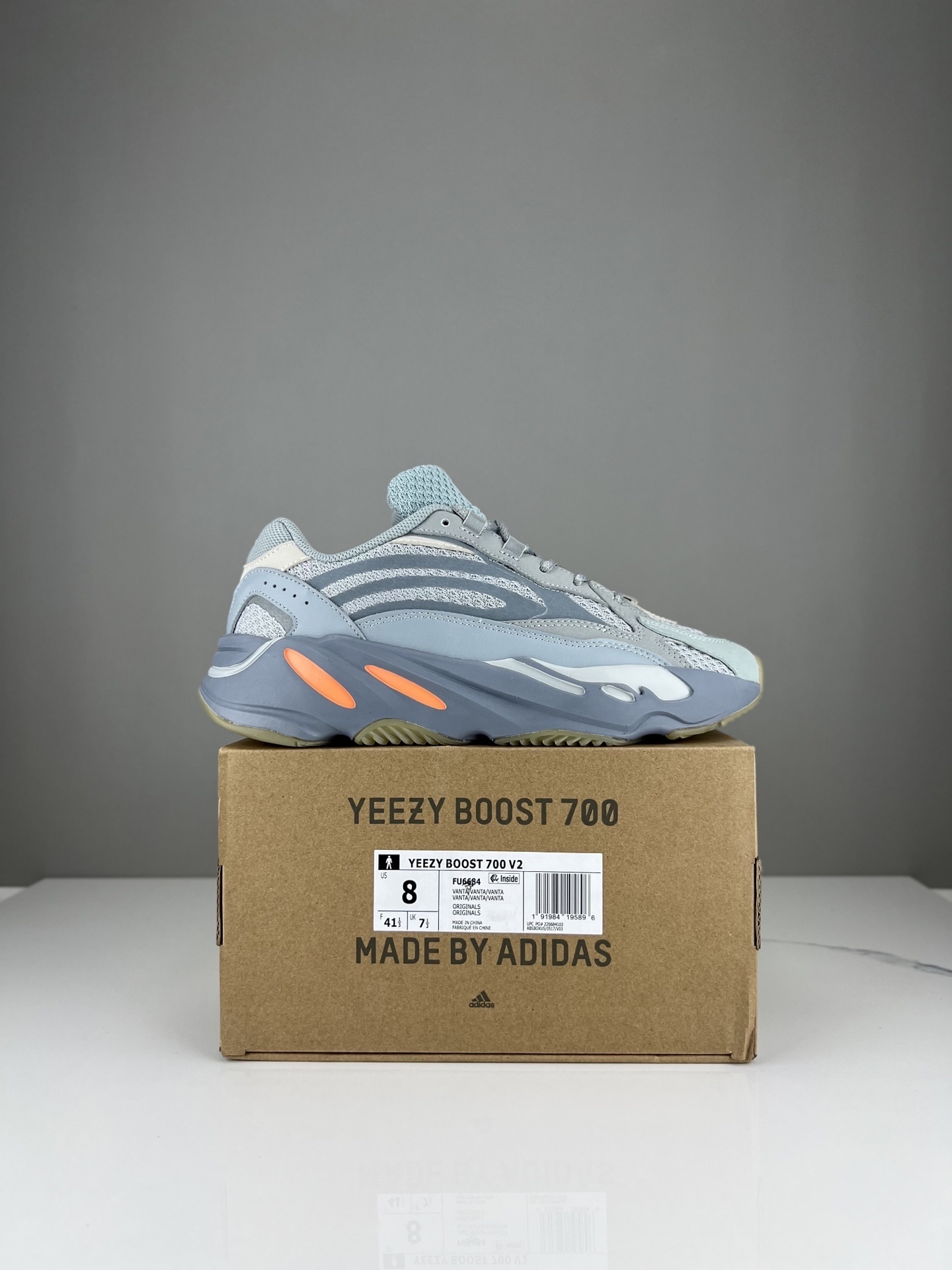 Adidas YEEzy 700V2情侶鞋 2025專櫃同步 阿迪達斯椰子休閑運動鞋