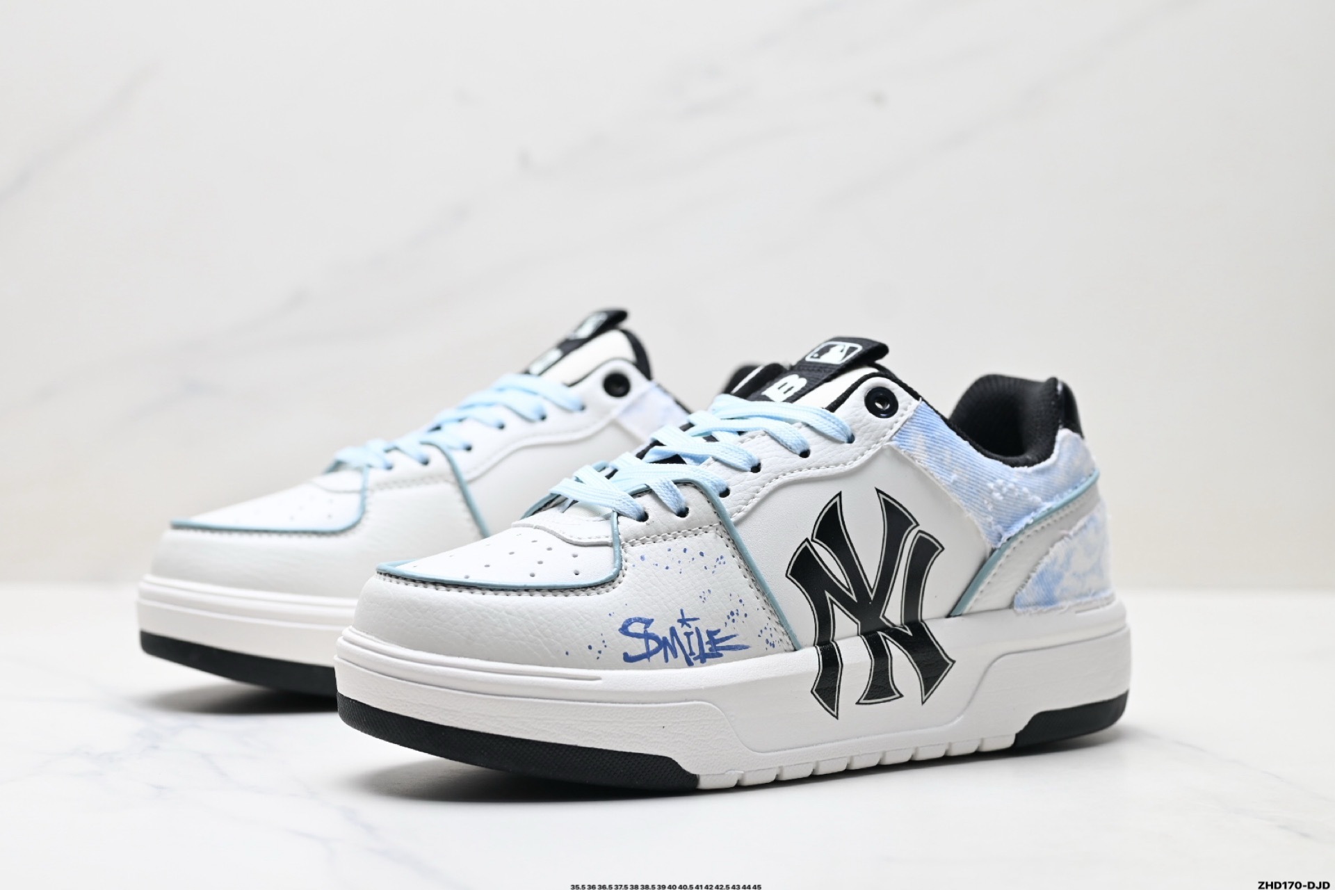 MLB情侶鞋 洋基隊時尚休閑運動板鞋