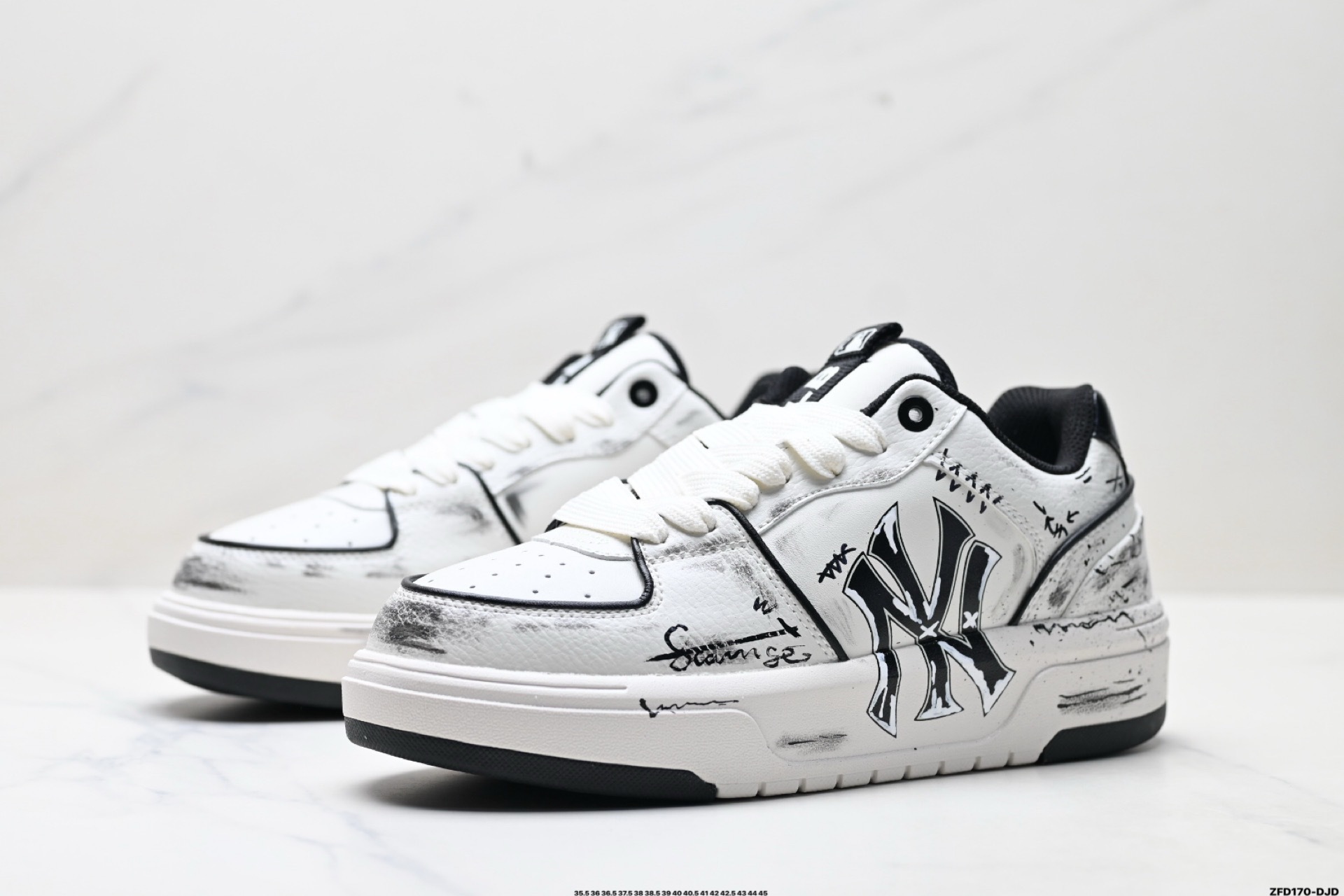 MLB情侶鞋 洋基隊時尚休閑運動板鞋