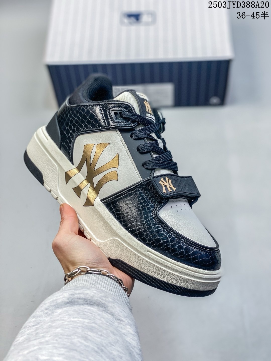 MLB情侶鞋 洋基隊時尚休閑運動板鞋