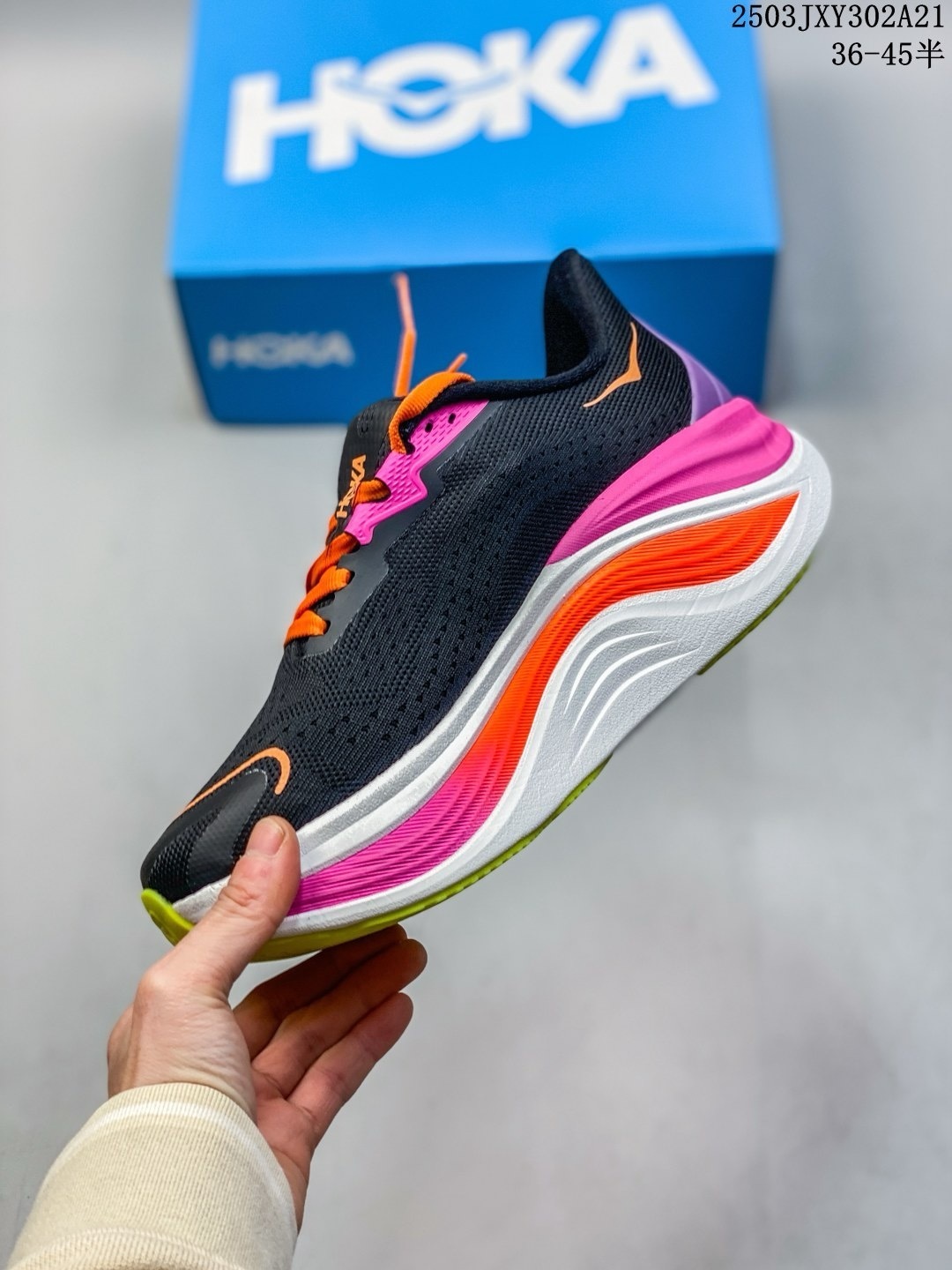 HOKA情侶鞋 霍卡時尚休閑運動跑步鞋