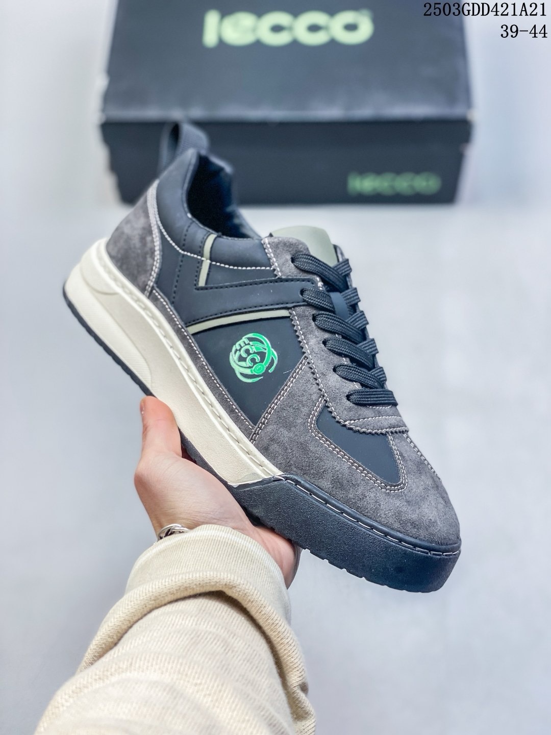 ECCO男鞋 愛步時尚休閒運動板鞋