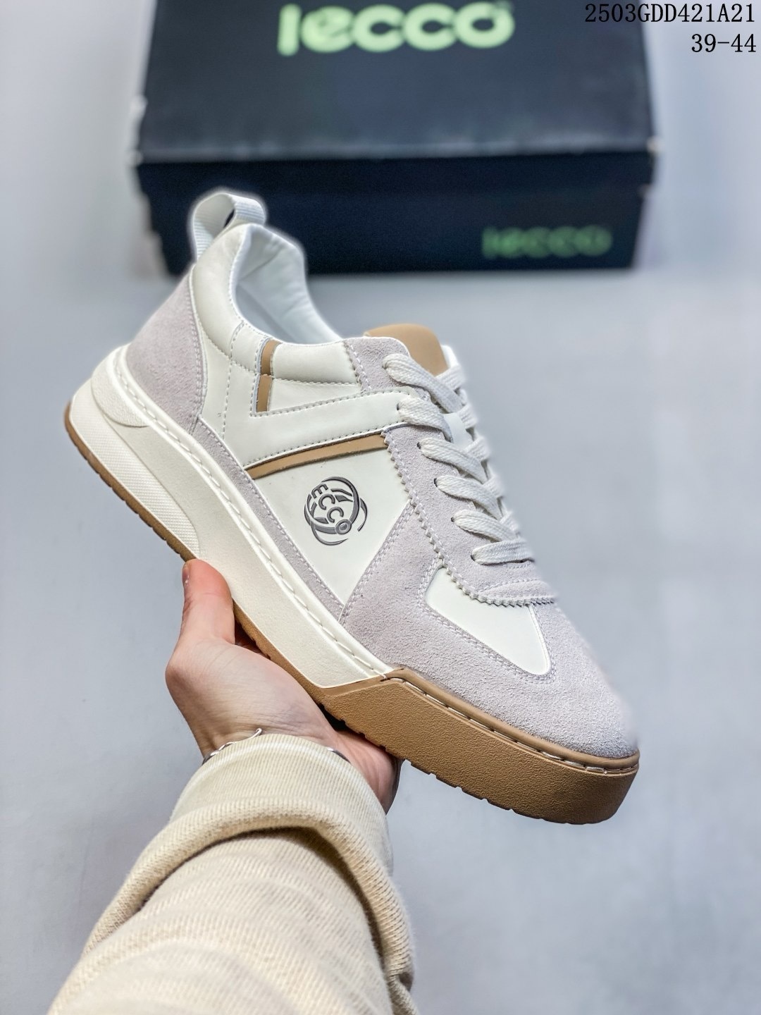 ECCO男鞋 愛步時尚休閒運動板鞋