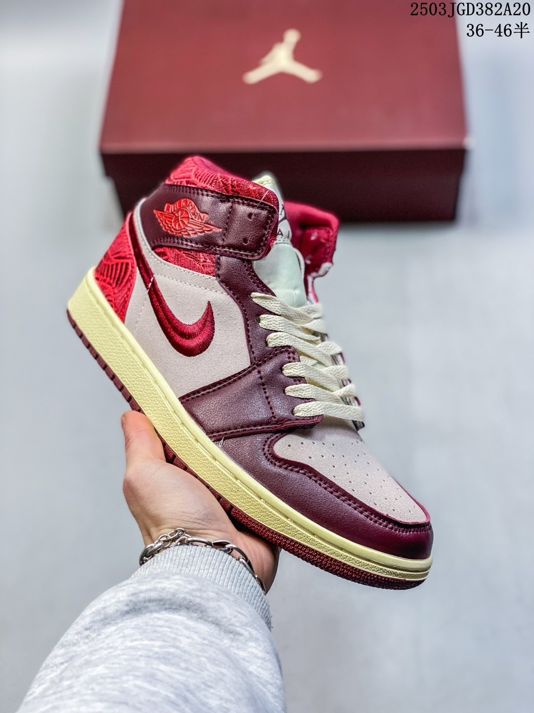 Air Jordan 1情侶鞋 喬丹高幫時尚休閑運動板鞋