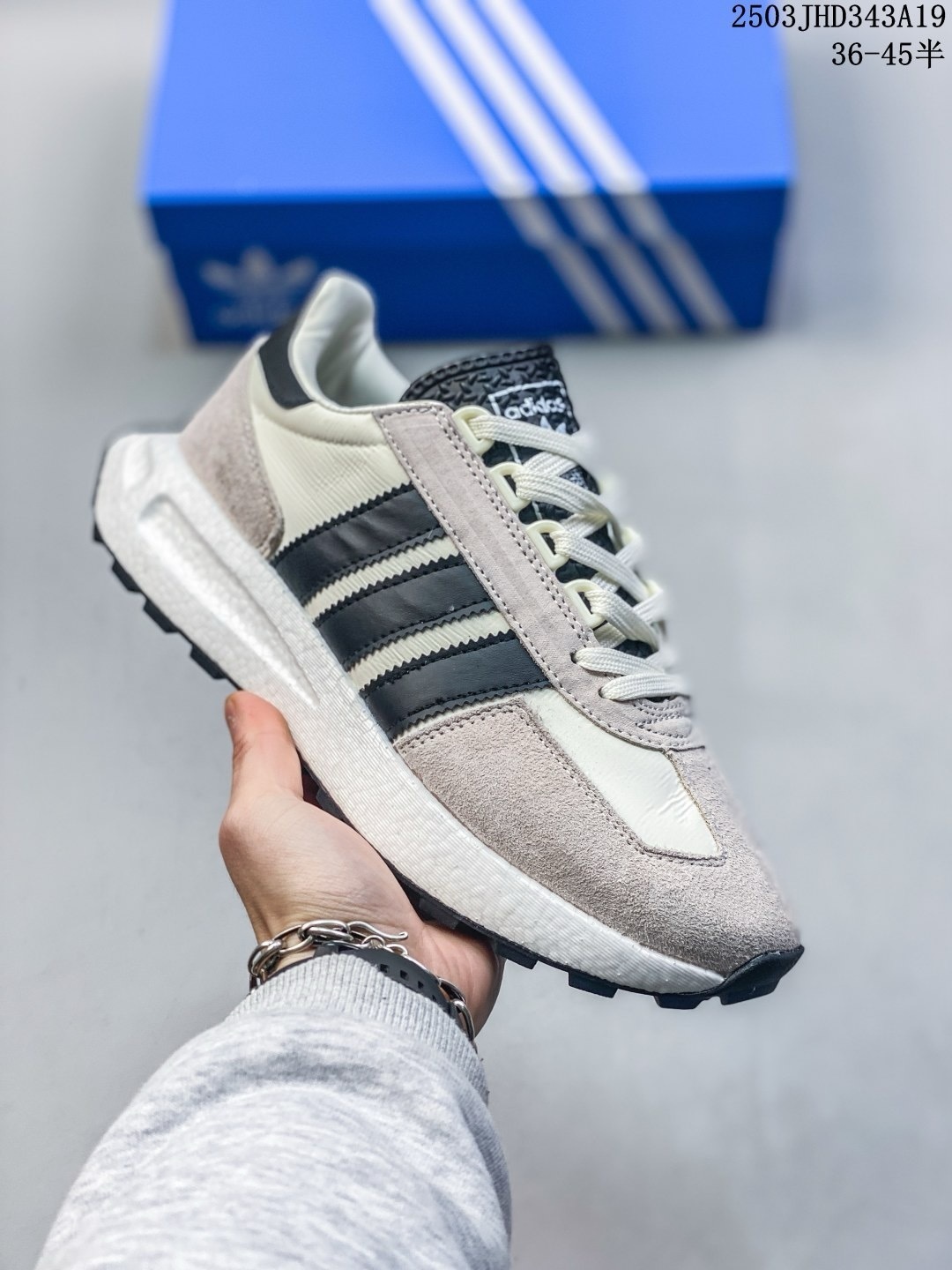 Adidas情侶鞋 阿迪達斯時尚休閑運動跑步鞋