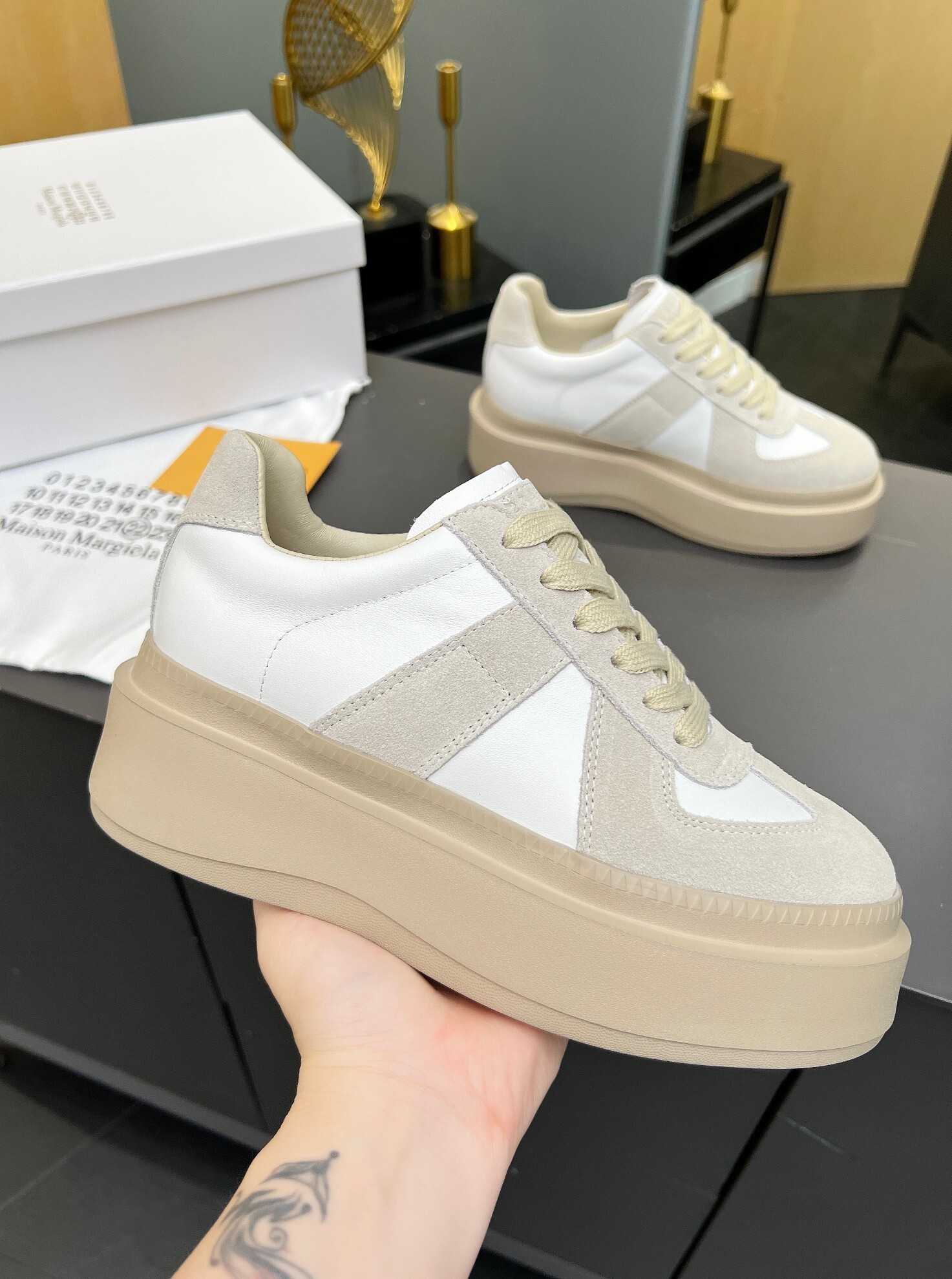 MARGIELA情侶鞋 2025專櫃同步 MM6馬吉拉經典爆款德訓鞋