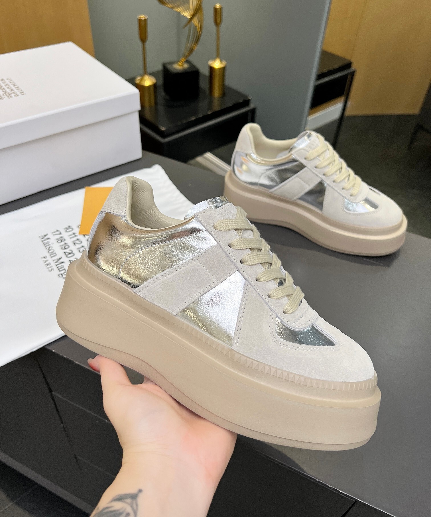 MARGIELA情侶鞋 2025專櫃同步 MM6馬吉拉經典爆款德訓鞋